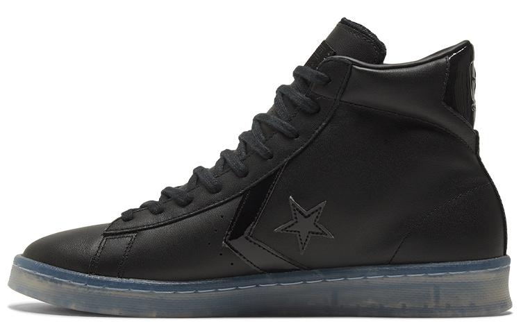 Converse Pro Leather High Black Ice - Black Clear 36