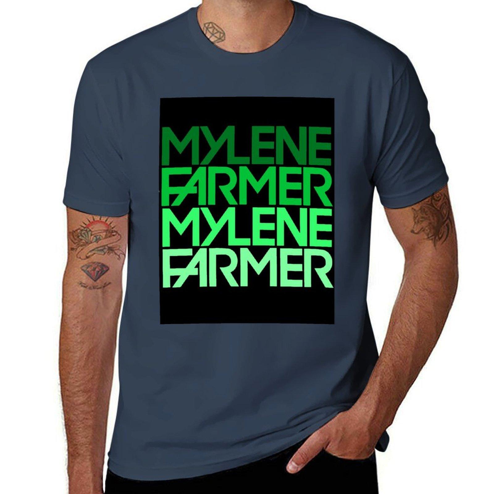 Mylene Farmer Nevermore 2023 Tshirt Stylish Print Short Sleeve Tee S