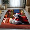 Cute Snoopy Dog Cartoon Living Room Non-Slip Area Rug Soft Carpet for Bedroom Kids Playroom Sofa,Home Decor Doormat Gift