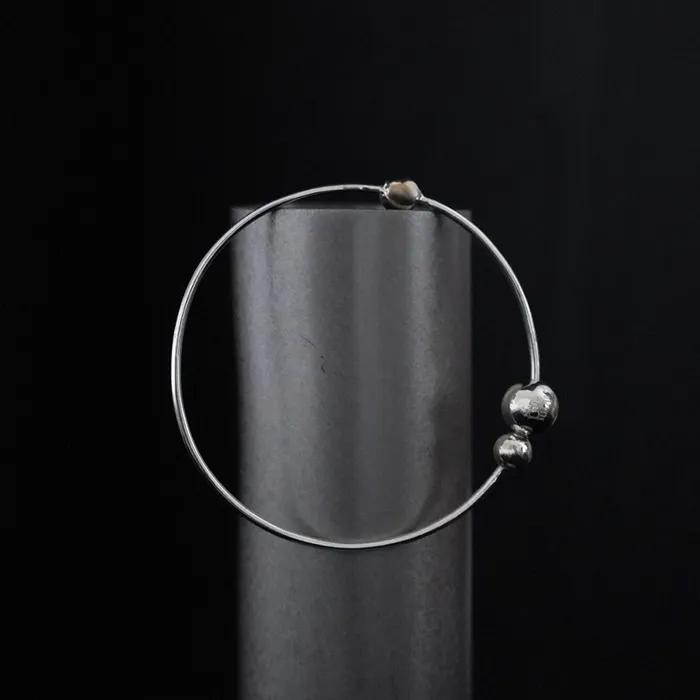 Silver On Orbit Bracelet