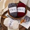 50G/1pc Cloud Thin Ice Strip Wool Ball,Golden Velvet Hand Knitted Doll DIY Soft Thick Scarf Thread Knitted Sweater Hook Slippers