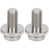 2Pcs Bicycle Titanium Alloy Crank Arm Fixing Screw Bolts for Brompton Folding Bike