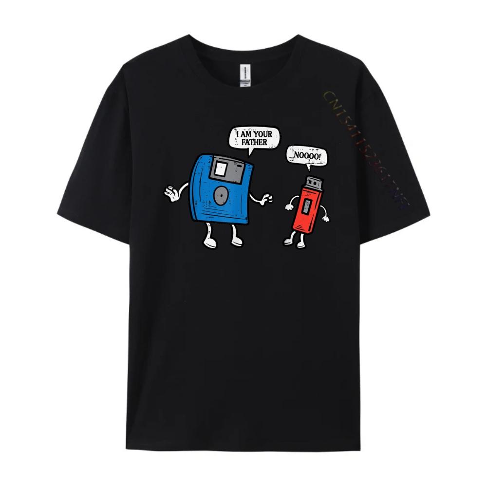 Floppy Disk Usb Drive Im Your Father Fun Computer Women Funny T Shirts Men Meme Tshirt Tops T Shirt Vaporwave