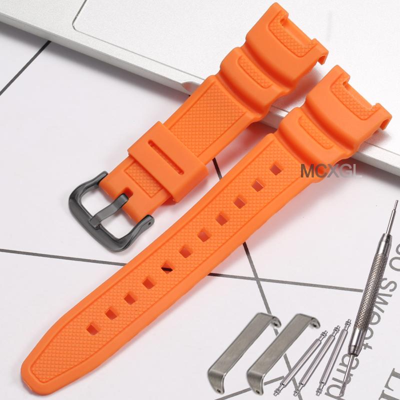 SGW100 Resin Strap For Casio SGW-100 Replacement Watch Strap10304195 Replacement Watchband SGW-100-1VH Wristband