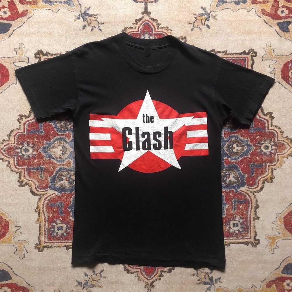 Rare! The Clash Band Shirt Unisex Concert TU510 L