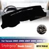 For Hyundai Tucson 2005 2006 2007 2008 2009 JM Anti-Slip Dashboard Cover Protective Pad Car Accessories Sunshade Carpet