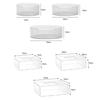 Clear Cake Display Board Round/square Cake Tier Base Commercial Dessert Display Holders  Bakery