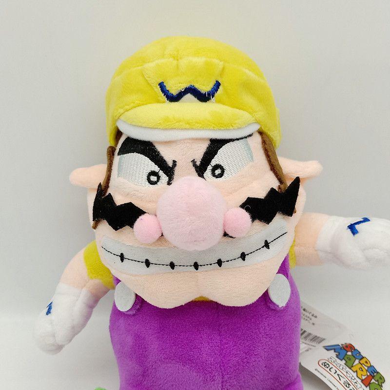 Rare Nintendo Super Mario Bros Plush Toy Wario 11 Inch Stuffed Animal Doll For Collectors