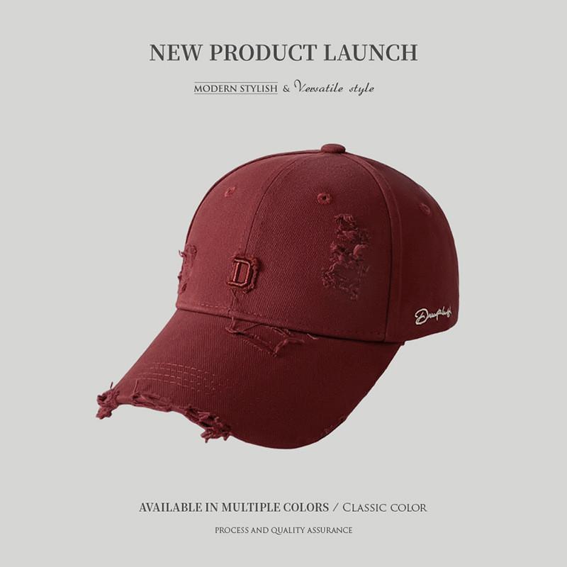 Baseball Cap For Women Men With Embroidered Letters Sun Protection Adjustable Summer Style