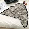 Cashew flower silk scarf new trend bag headscarf headband neck protector scarf scarf small shawl triangle scarf fart curtain