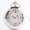 Hollow Retro Watch Men's Fashion Necklace Pendant Watch Jewelry Quartz Watch Flip Large Gold Pocket Watch