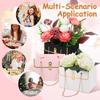 SAFIGLE 9pcs Bags Bouquet Box Purse Shaped Floral Bags Handheld Packaging Bags Decorative Bouquet Bags For Floral Arrangements