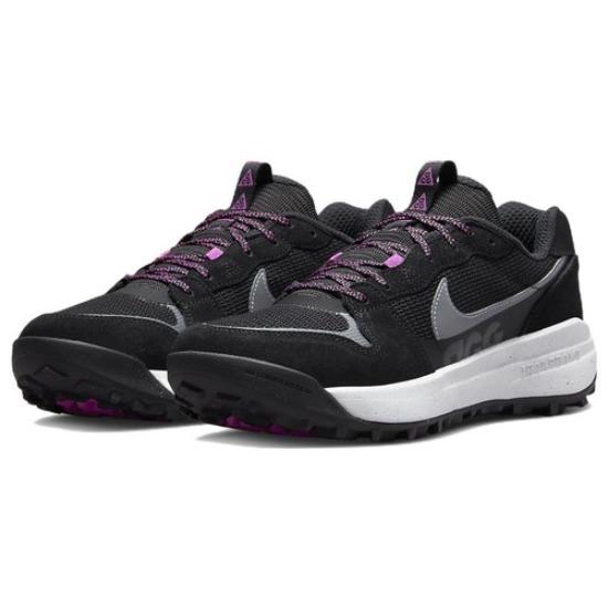 Nike ACG Lowcate Black Gray Hyper Violet - DM8019-002