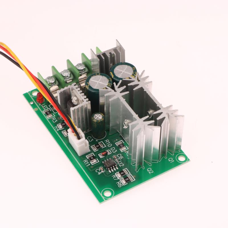 1 Satz PWM Motor Drehzahlregler 20A Stromregler DC10-60V DC Motor Drehzahlregler 12V 24V 36V 48V Hochleistungs-Ansteuermodul