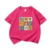 Kids Cotton T Shirt Cute Floral House Print Crew Neck Short Sleeve Tee Casual Breathable Boys Girls Summer Tops