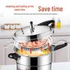 Shuangxi Household Pressure Cooker with Steamer