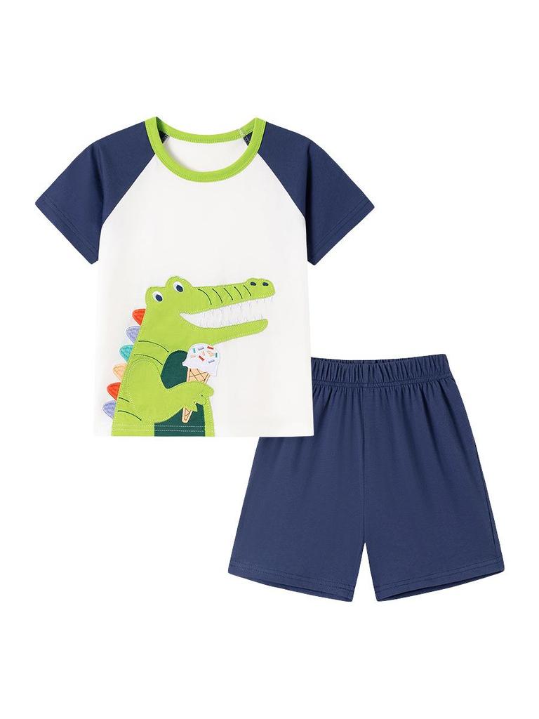 Little Maven Sommer Cartoon Kurzarm-Set für Kinder