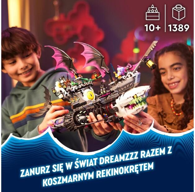 LEGO DREAMZZZ 71469 Nightmare Shark Aquarium
