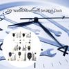 Pendulum Clock Movement Mechanism Wall Clock Repair Parts with Hands Set