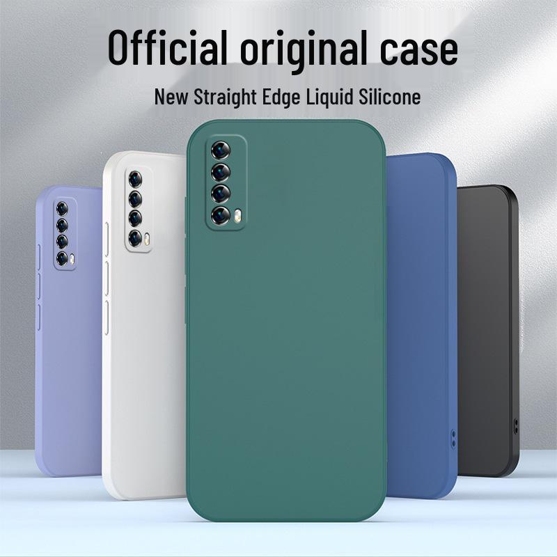 Huawei Enjoy 20 SE Silicone Protective Case with Full Coverage and Anti-Fall Features, Model PPA-AL20, 5G Compatible