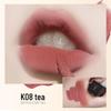 CARMELA Lipstick K04 Milk Coffee Matte Lip Glaze - Autumn/Winter Whitening Authentic.