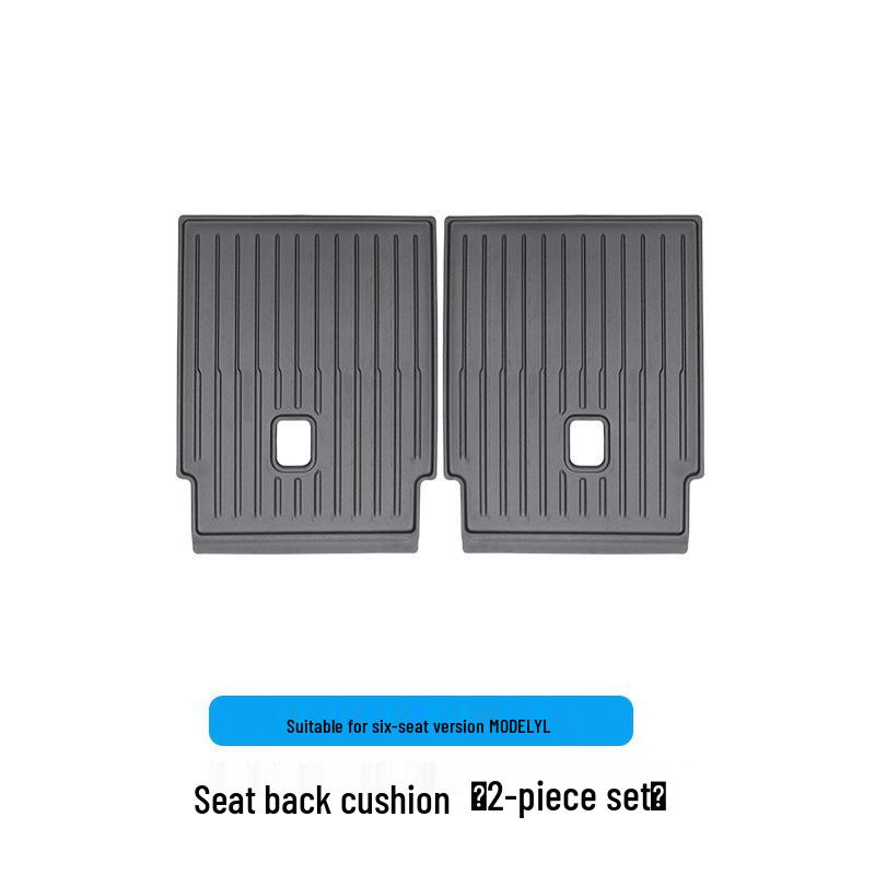Tesla Model Y 6-Seater Trunk & Backseat Mats - Front, Rear, and TPE Backrest Pads