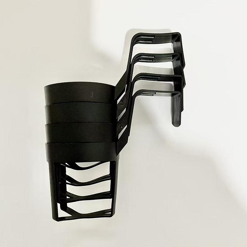 

Black 4pcs Drinks Mug Car Holder Portable Cup Holder Door Stand Storage Rack Water Carrying Cup Holder and Beverage Holder