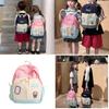 Kids School Backpack For Toddlers With Nylon Material And Curved Shoulder Straps For Preschool And Daycare