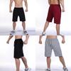 Mens Plain Elasticated Gym Shorts Comfy Sports Jogging Trousers S-3xl Black