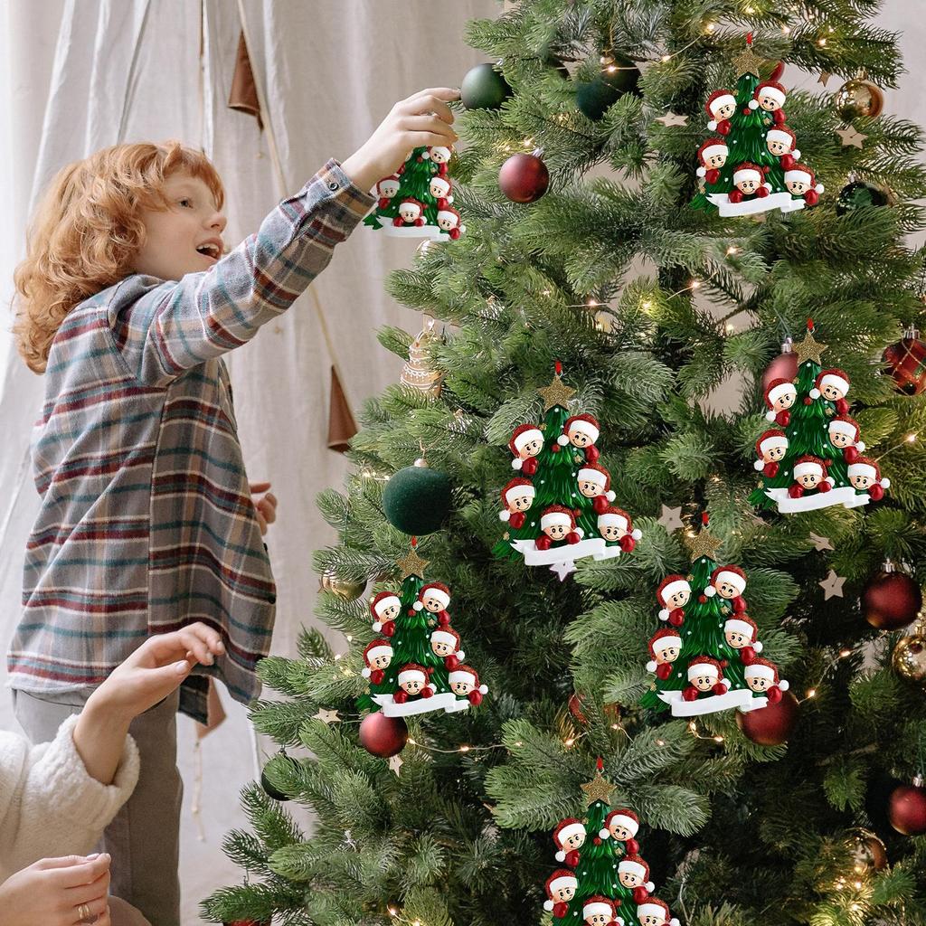 Christmas Tree Decorations Cute Figurine Seasonal Tree Pendant Christmas Decorations Indoor For Indoor Outdoor Party Gathering