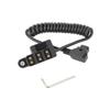 Professional D Tap 1 To 3 Power Splitter Cable For Camera Monitor Light With Voltages Display And Safety Protections