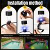 6pcs LED Plastic Ground Frame Lamp Solar Powered Solar Pool Light New Garden Lighting  Outdoor Use
