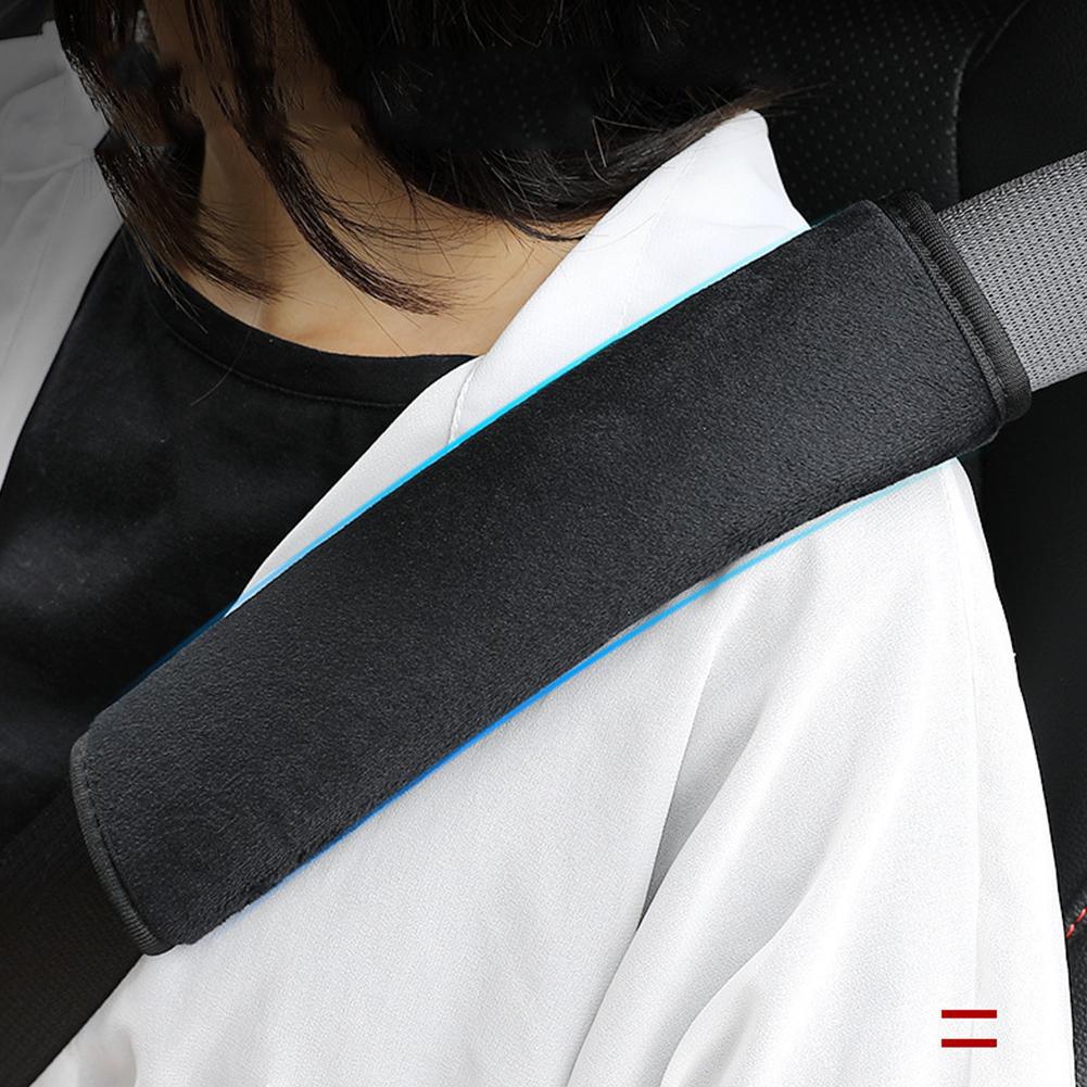 2pcsUniversal Car Safety Belt Cover Adjustable Seat Belt Cover Shoulder Strap Covers Car Shoulder Protector Pad Auto Accessories