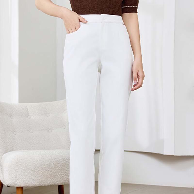 JESSIE Women's Straight-Leg Cropped Commuter Pants