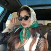 Fashion Paisley Print Silk Hairbands Scarf Women 2026 New Elagant Bandana Neck Kerchief Head Bands Foulard Female Scarfs