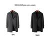 Men's Mid-Length High-End Woolen Trench Coat - Autumn/Winter Warmth