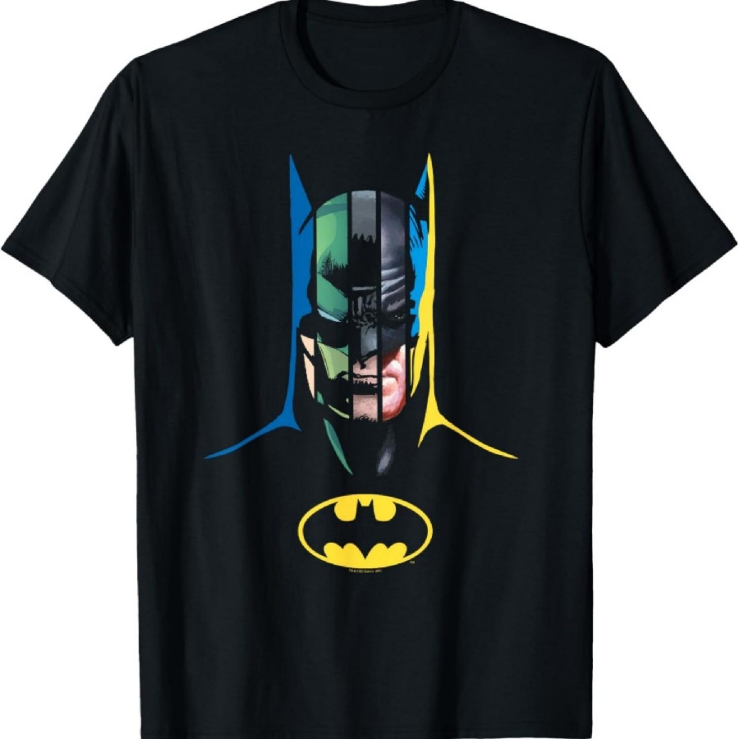 

Футболка «Бэтмену 80 лет: много лиц» S чёрный