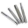 11pcs Metal Handle Rivet Setter With Base Punch Tool Kit DIY Snap Fastener Tool  Leather DIY