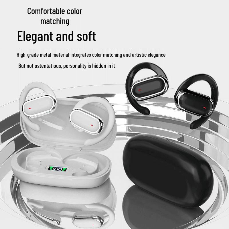 X96 Bluetooth 5.4 mit Ohrbügel: Hochwertiger Klang, Intelligentes Display, Bequeme Passform, Lange Akkulaufzeit, Universelle Kompatibilität