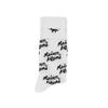 Maison Kitsune Nm06441kt0014 P100 Handwriting Logo All Over Socks