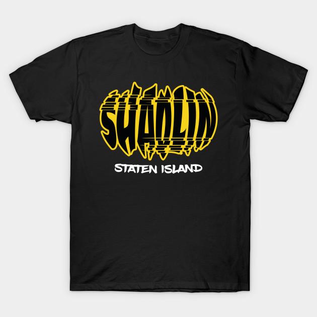 

Men Black Print T-shirt Irreverent Collection: Shaolin #1 No-Cut Transfer Paper Print Cotton Tshirt XL чорний