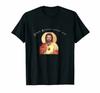 Jezus Keanu Kocha Cię Meme Retro Pastelowy Uroczy Gra słów Koszulka 100% Bawełna Dekolt Okrągły Letnia Krótki Rękaw Codzienna Męska Koszulka Rozmiar S3XL