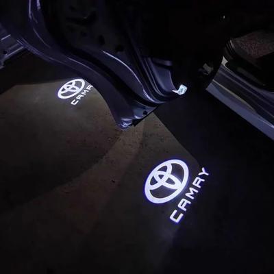 2Pcs LED Car Door Logo Projector Light for Camry 40 50 55 70 2007 2008 2009 2010 2011 2012 2013 2014 2015 2018Accessories