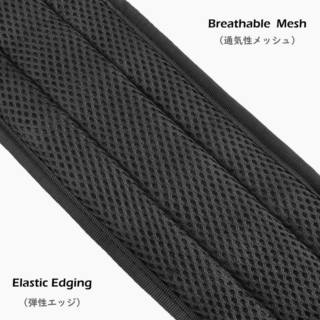 TRIWONDER Tactical Airsoft Belt with Molle for and DIY Belt, Belt, One-Touch System, Airsoft, Military, Work, Outdoors, (01 Black)