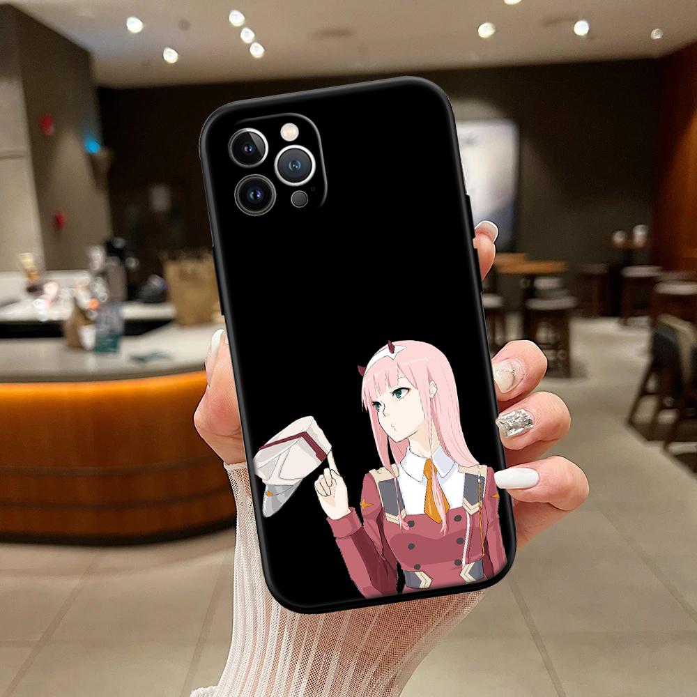 RA34 Zero Two New High-End Shell Phone Case for Redmi Note 10 11 12 Pro Max 10S 10C 10T 11A 11S 12S 12C