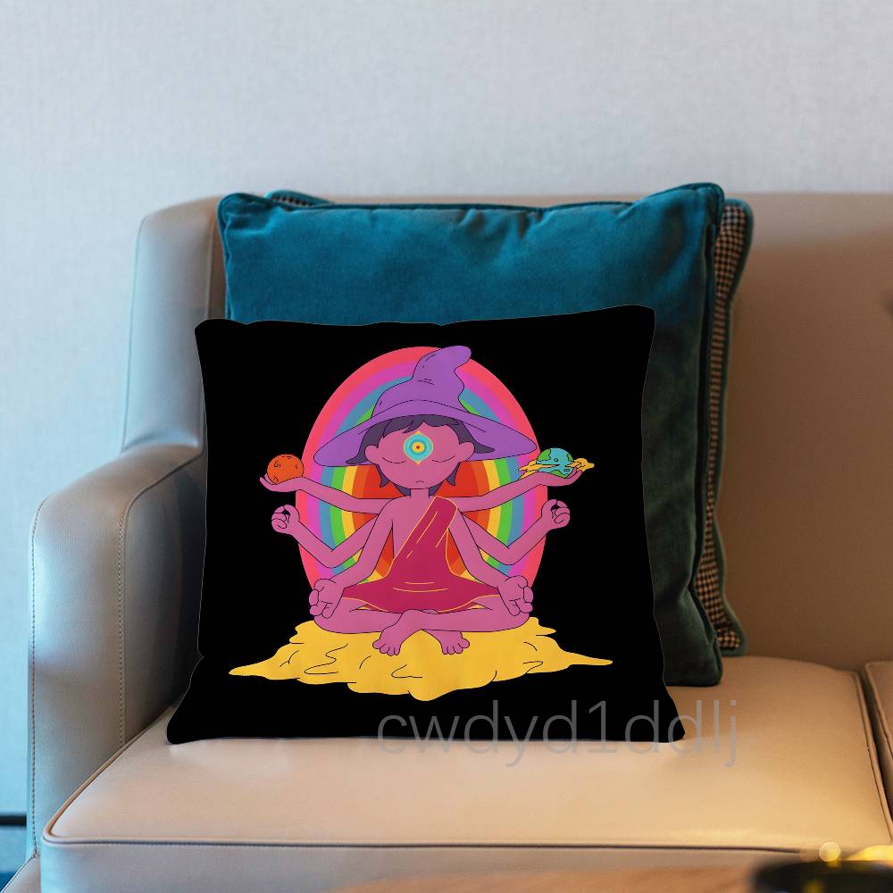 MMidnight Gospel Pillow Case Cover Square Sofa With For Pattern Comfortable Cushion Suitable Of Room