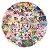 10/30/52pcs  Anime Mickey Mouse Christmas Stickers Funny Creative Cartoon Decals DIY Luggage Phone Notebook Sticker Decor