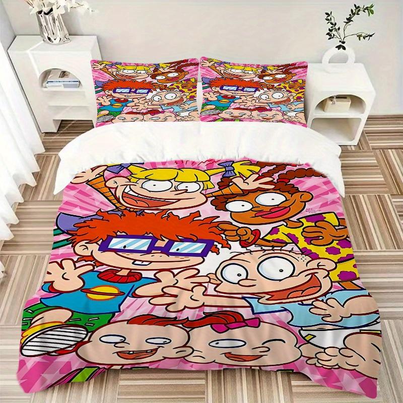 

3 шт. Комплект постельного белья «Крутые бобры» с пододеяльником и наволочками, подходит для всех сезонов(Без вкладыша)-0729010 135x200cm