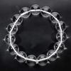 Large 14mm Crystal Bracelet Length LL Natural Stone Power Stone Simple Prayer Beads Bracelet [Shinjuku Ginnokura] Approx. 20.5cm (Men's Size)