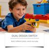 DOWMOO DIY Building Block Toy Gun Model with Ejecting Shells - Educational, Durable, Eco-friendly.